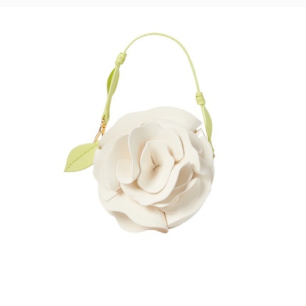 Kate Spade Flora Patent Leather 3d Wristlet